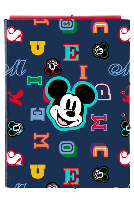 Organiser Folder Mickey Mouse Clubhouse Only One Navy Blue A4