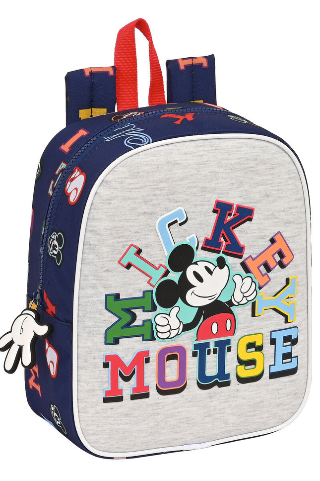 Child Bag Mickey Mouse Clubhouse Only One Navy Blue (22 X 27 X 10 Cm)-Mickey Mouse Clubhouse-Urbanheer