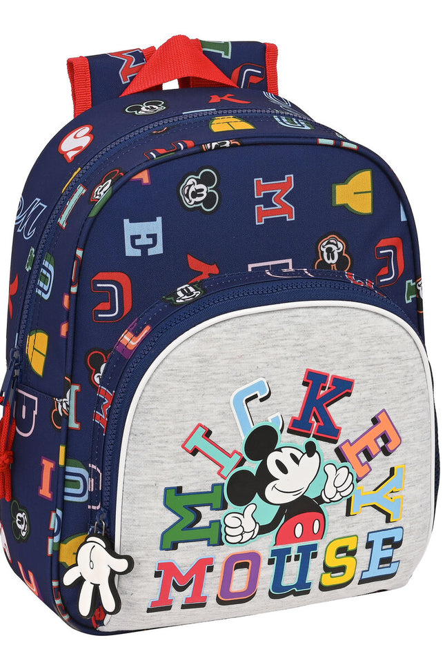 Child Bag Mickey Mouse Clubhouse Only One Navy Blue (28 X 34 X 10 Cm)-Mickey Mouse Clubhouse-Urbanheer