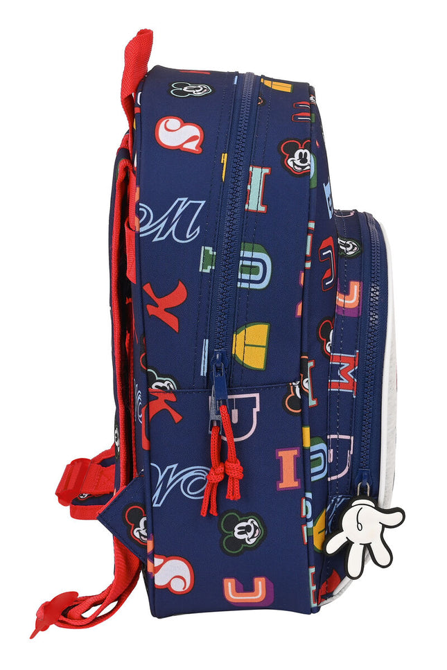 Child Bag Mickey Mouse Clubhouse Only One Navy Blue (28 X 34 X 10 Cm)-Mickey Mouse Clubhouse-Urbanheer