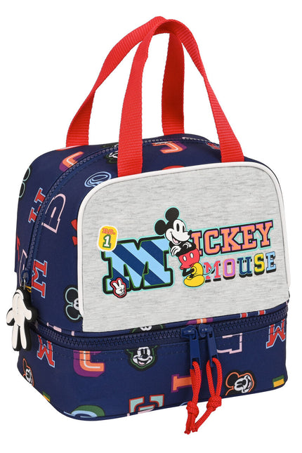 Lunchbox Mickey Mouse Clubhouse Only One Navy Blue 20 X 20 X 15 Cm