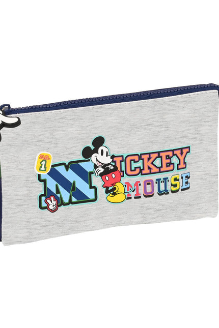 Triple Carry-All Mickey Mouse Clubhouse Only One Navy Blue (22 X 12 X 3 Cm)