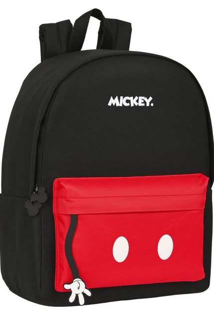 Laptop Backpack Mickey Mouse Clubhouse  Mickey Mouse  Red Black (31 X 40 X 16 Cm)