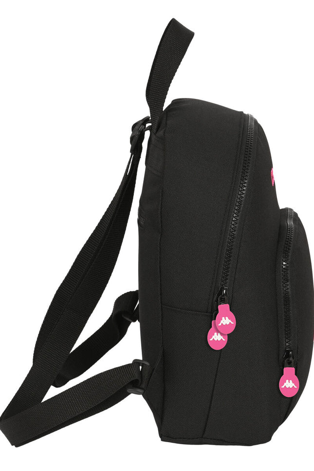 Casual Backpack Kappa Black And Pink Black 13 L-Kappa-Urbanheer