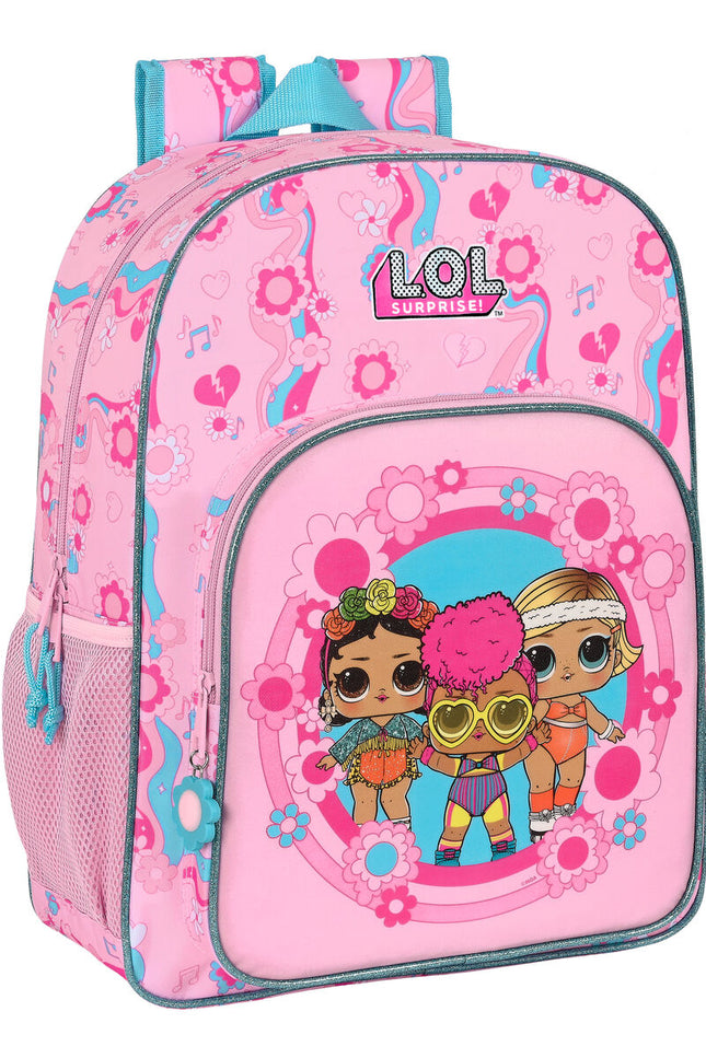 School Bag Lol Surprise! Glow Girl Pink (33 X 42 X 14 Cm)-LOL Surprise!-Urbanheer