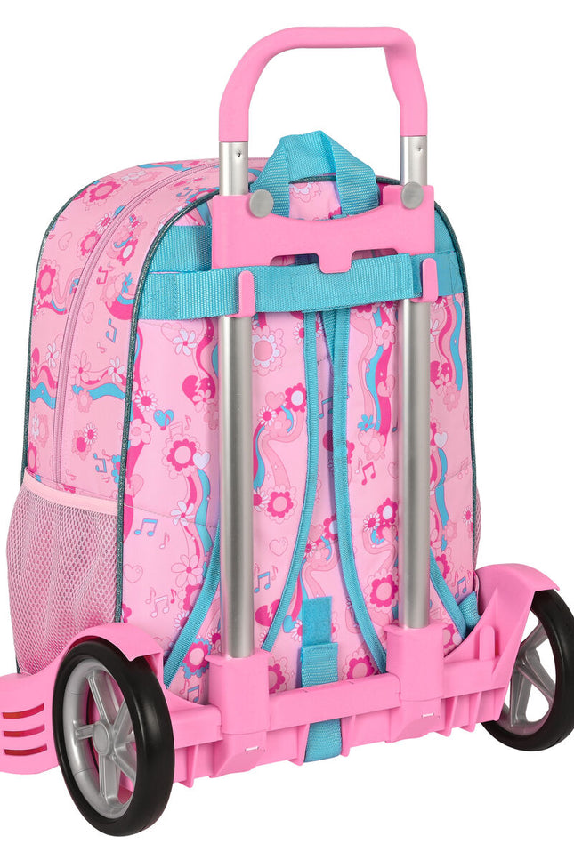School Rucksack With Wheels Lol Surprise! Glow Girl Pink (33 X 42 X 14 Cm)-LOL Surprise!-Urbanheer