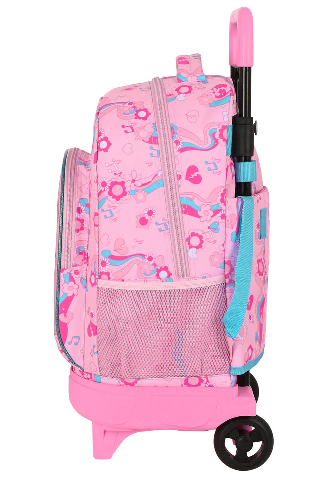 School Rucksack With Wheels Lol Surprise! Glow Girl Pink (33 X 45 X 22 Cm)-LOL Surprise!-Urbanheer
