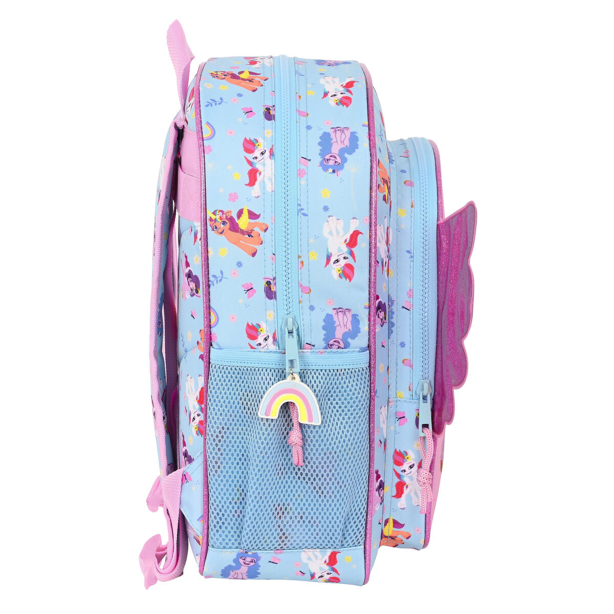 Shoulder Bag My Little Pony Wild & free Blue Pink 16 x 18 x 4 cm – Urbanheer