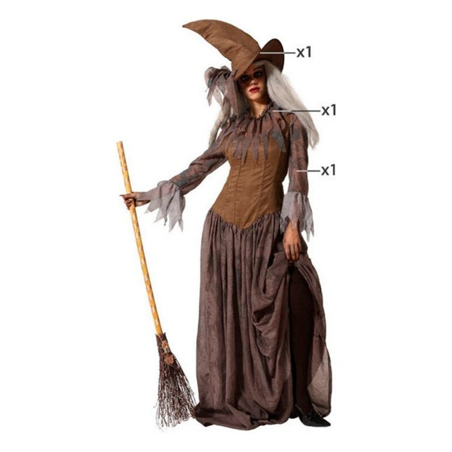 Costume for Adults Witch-BigBuy Carnival-Urbanheer