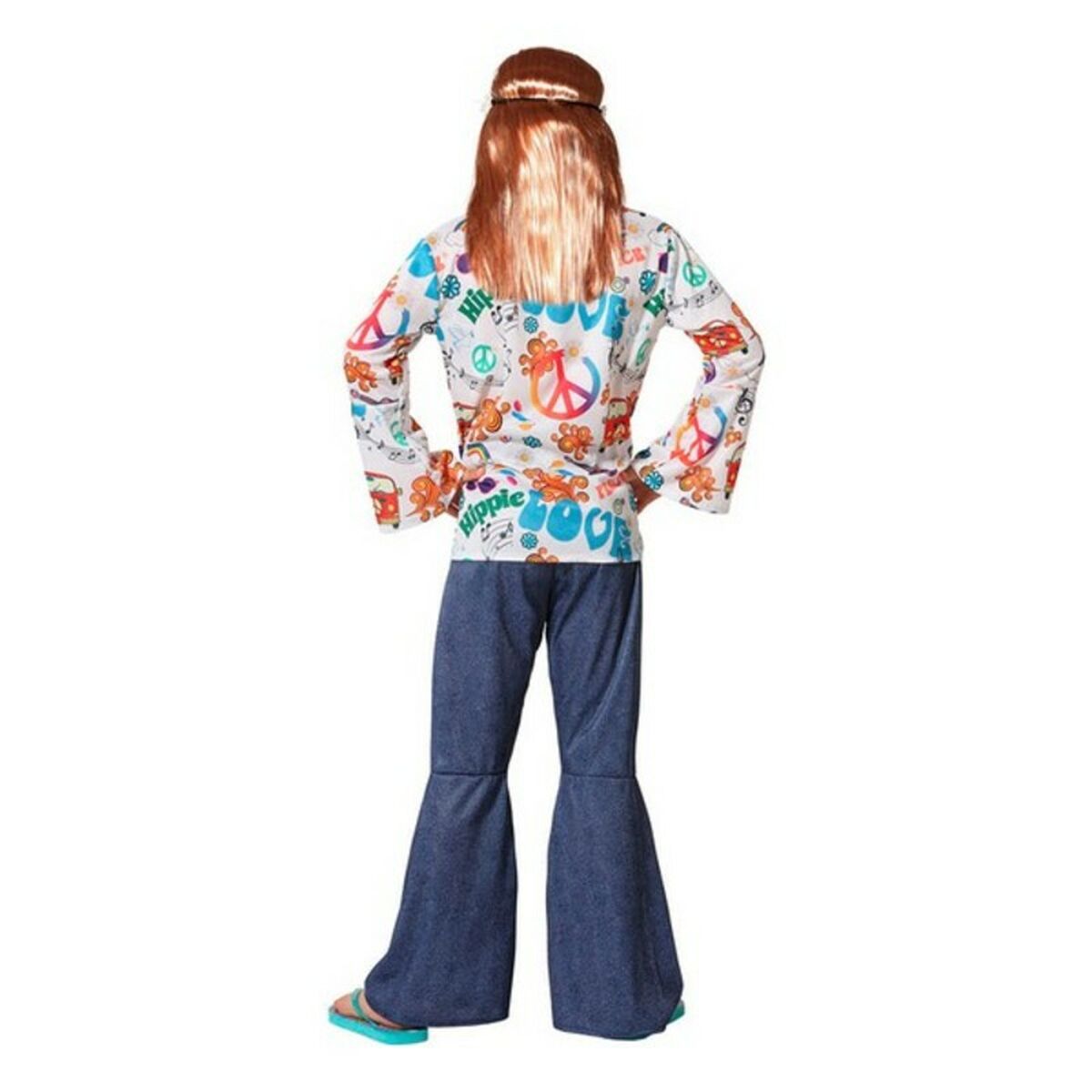 Costume For Children Hippie-BigBuy Carnival-10-12 Years-Urbanheer
