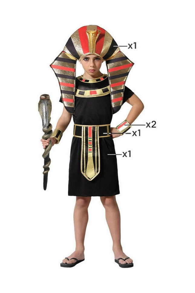 Costume Egyptian King Multicolour-BigBuy Carnival-5-6 Years-Urbanheer