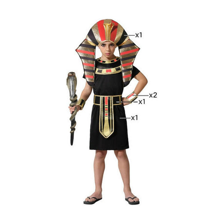 Costume Egyptian King Multicolour-0