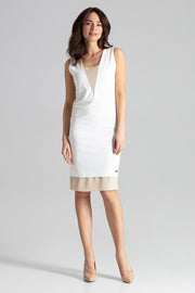 New Season Urban Cocktail dress-Lenitif-beige-L-Urbanheer