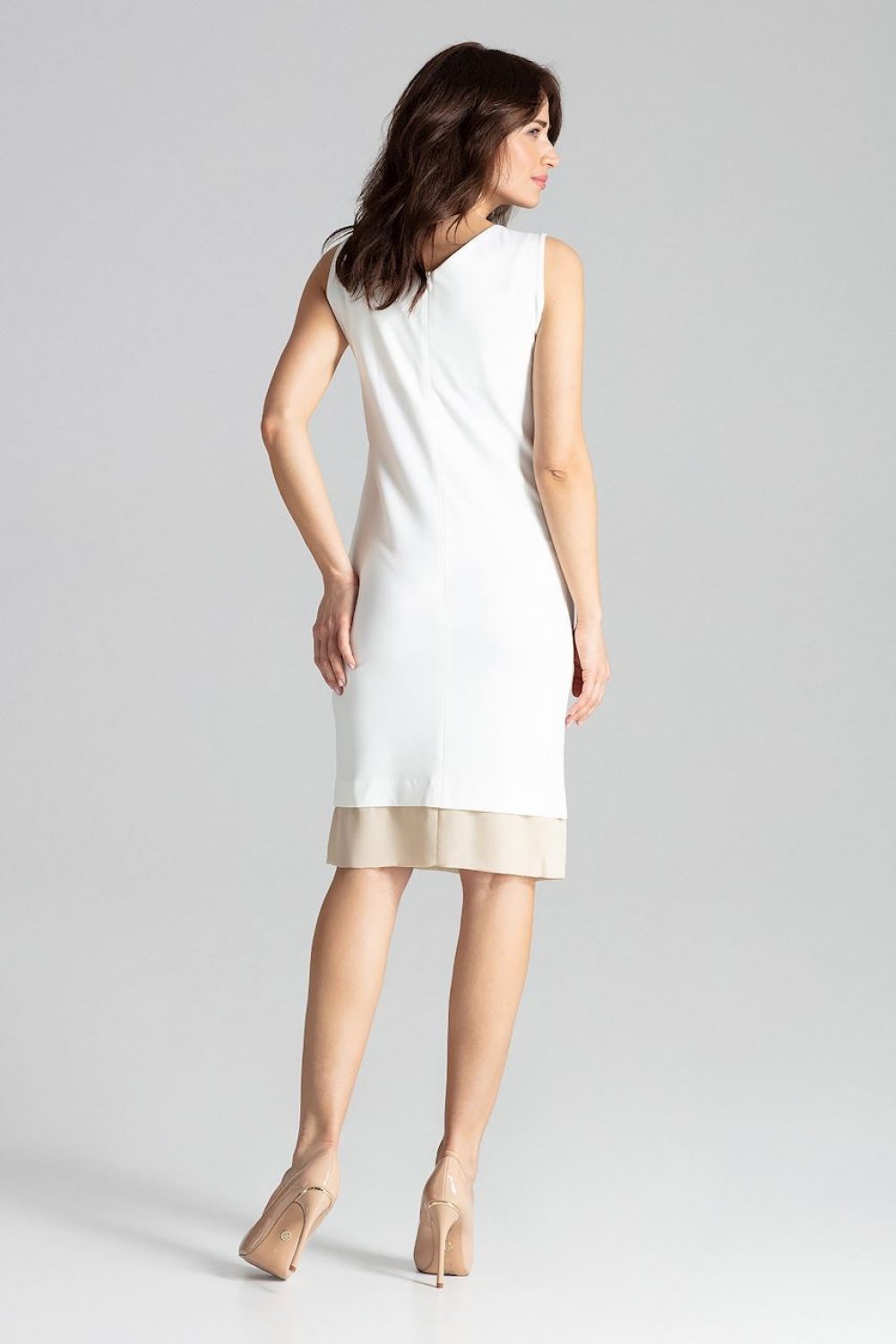 New Season Urban Cocktail dress-Lenitif-beige-L-Urbanheer