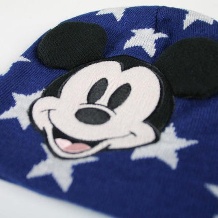 Child Hat Mickey Mouse Navy Blue (One Size)