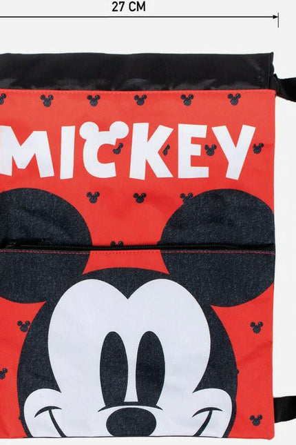 Child'S Backpack Bag Mickey Mouse Red (27 X 33 X 1 Cm)