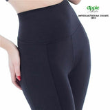Sport leggings for Women Divinas Apple Skin Happy Dance 2342ATC Black