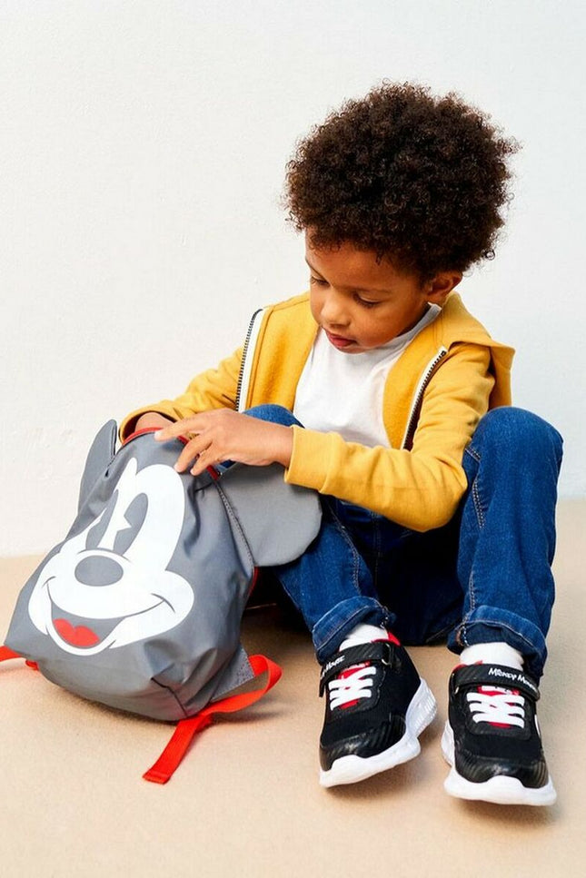 Child Bag Mickey Mouse Grey (9 X 20 X 25 Cm)-Mickey Mouse-Urbanheer