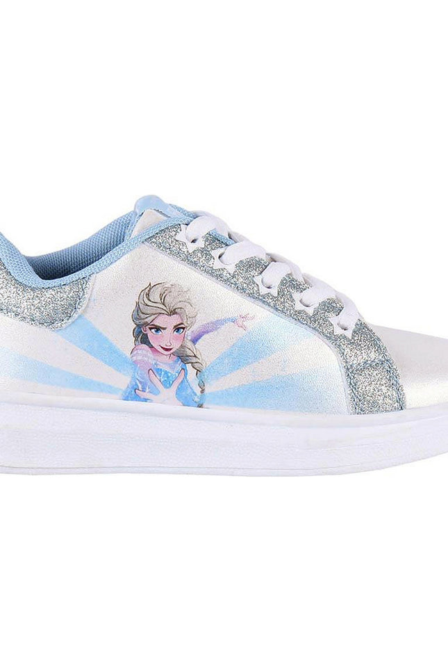 Sports Shoes For Kids Frozen Fantasy Silver White-Toys | Fancy Dress > Babies and Children > Clothes and Footwear for Children-Frozen-Urbanheer