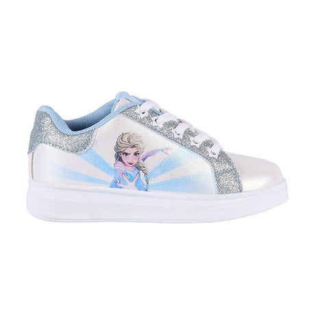 Sports Shoes for Kids Frozen Fantasy Silver White-0