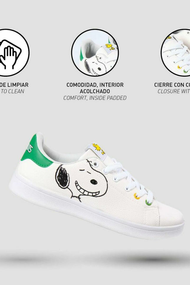 Sports Shoes for Kids Snoopy White-Snoopy-Urbanheer