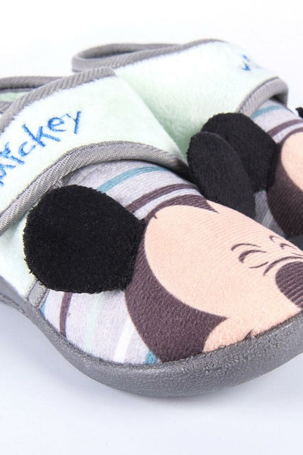 House Slippers Mickey Mouse Green