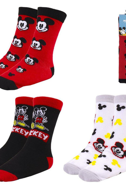 Socks Mickey Mouse 3 pairs Multicolour