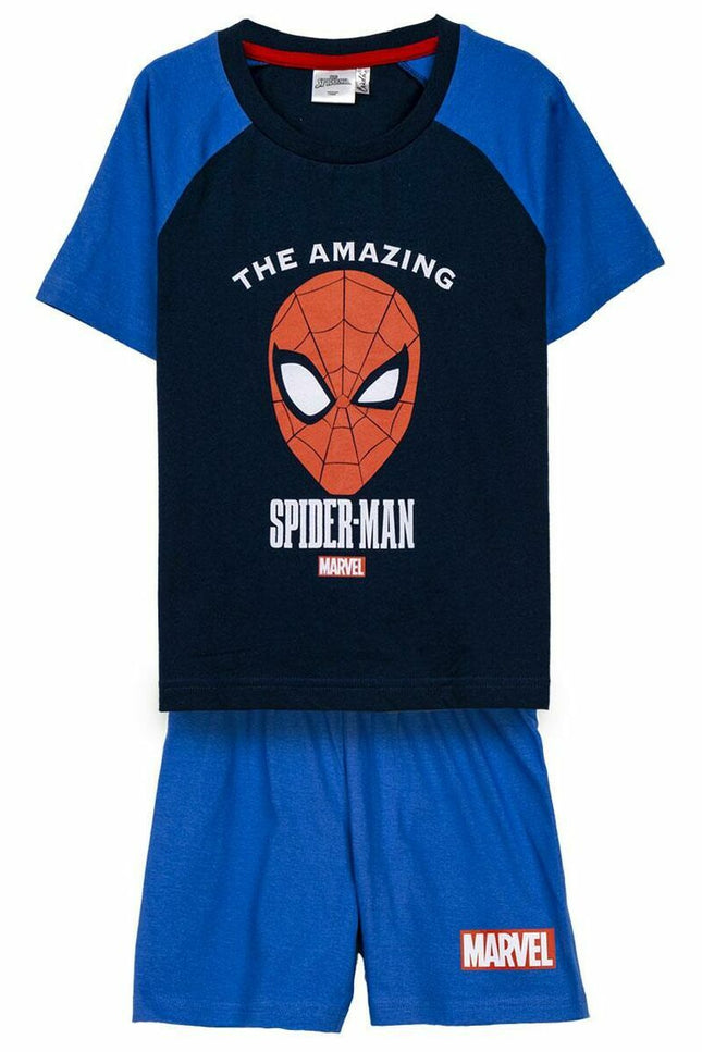 Children's Pyjama Spiderman Blue-Spiderman-Urbanheer