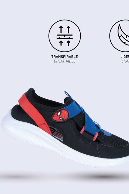 Sports Shoes for Kids Spiderman Black