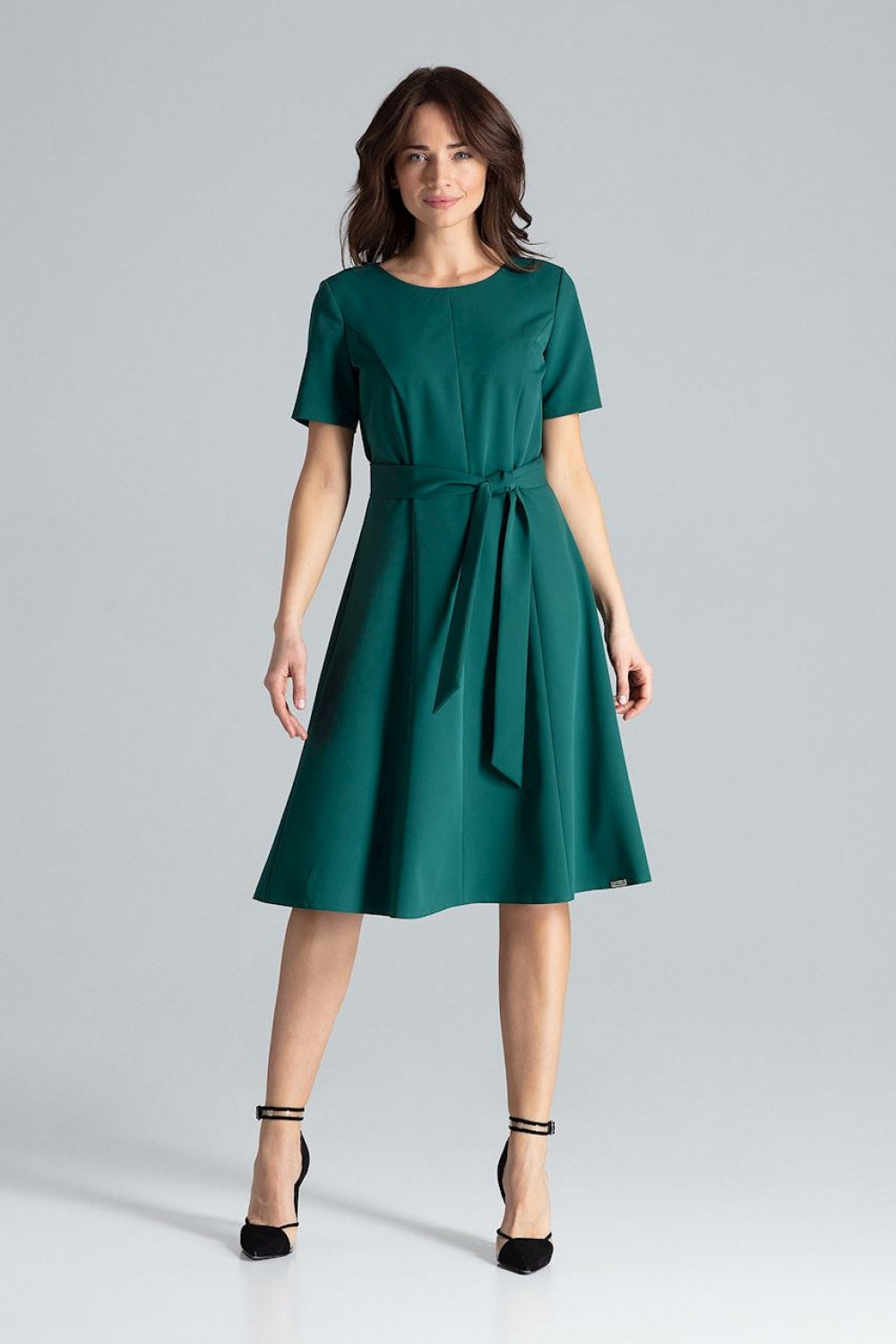 Daydress Women Outfit 133219 Lenitif-Day Dresses-Lenitif-green-L-Urbanheer