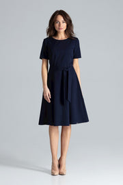 All-Day Comfort: Women Dress-Lenitif-navy blue-L-Urbanheer