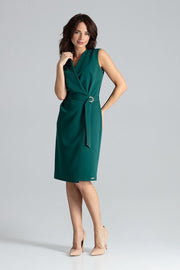 All-Day Comfort: Women Dress-Clothing - Women-Lenitif-green-L-Urbanheer