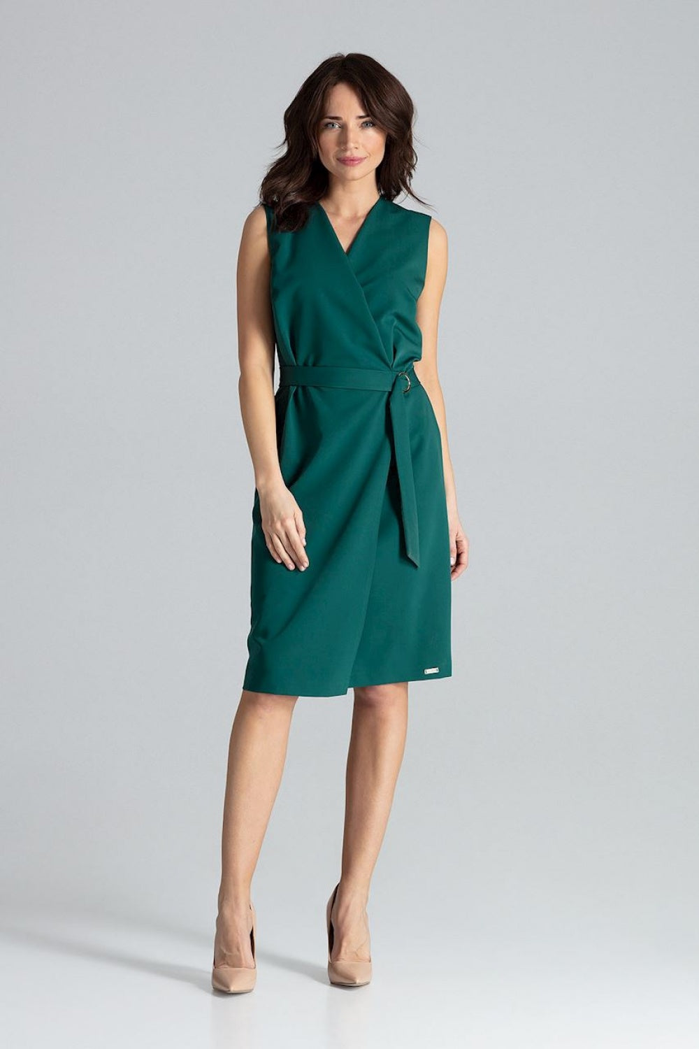 All-Day Comfort: Women Dress-Clothing - Women-Lenitif-green-L-Urbanheer