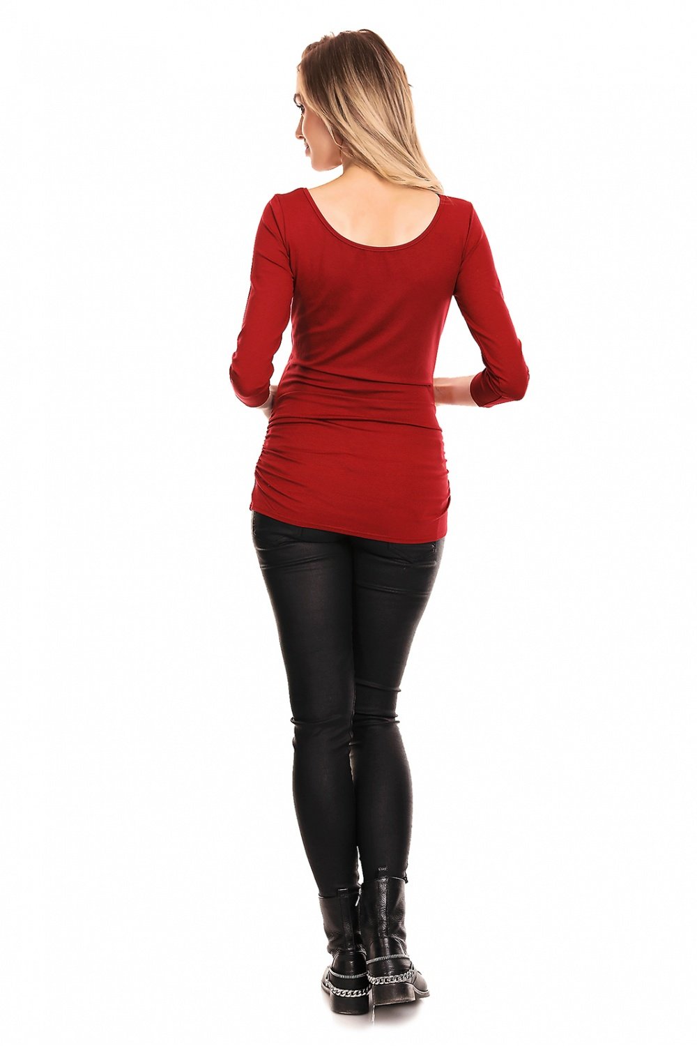Grace Blouse-PeeKaBoo-red-L/XL-Urbanheer