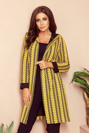 Cardigan Women Outfit 134422 Numoco-Numoco-yellow-S-Urbanheer