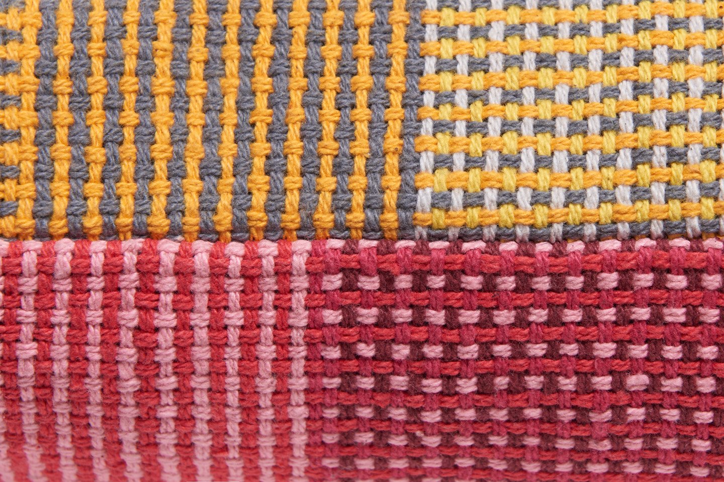 Napping Pink & Yellow - Cushion Cover-Simon Key Bertman Textile Design & Art-Urbanheer