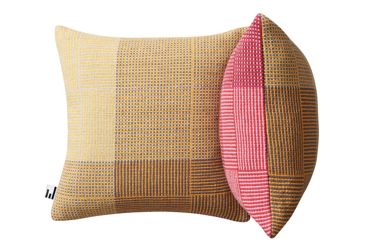 Napping Pink & Yellow - Cushion Cover-Simon Key Bertman Textile Design & Art-Urbanheer