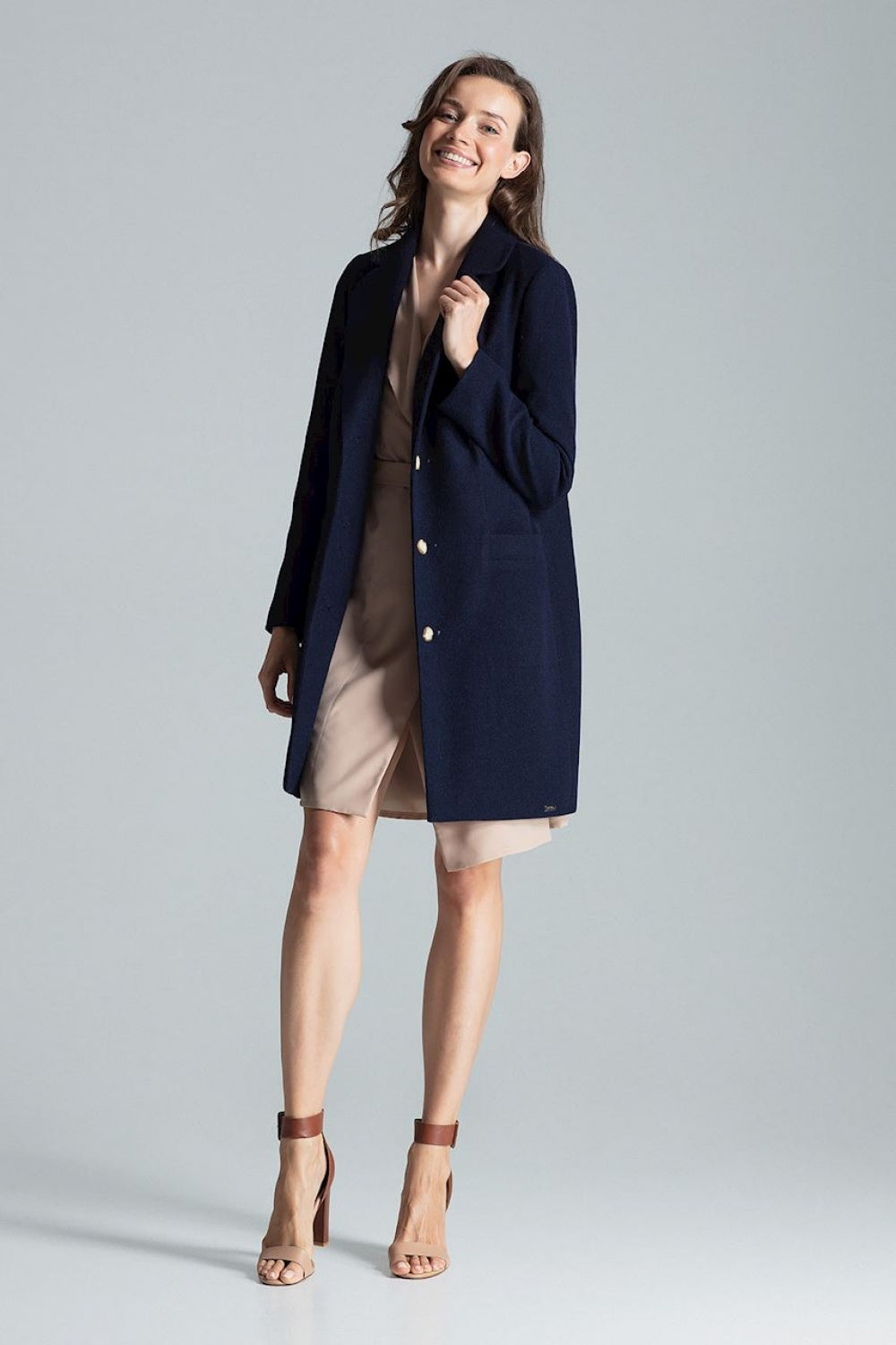 New Season Warm & Stylish Coat Outfit-Clothing - Women-Figl-navy blue-L-Urbanheer