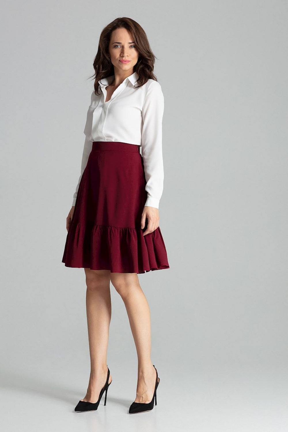 Skirt outfit-Clothing - Women-Lenitif-red-L-Urbanheer