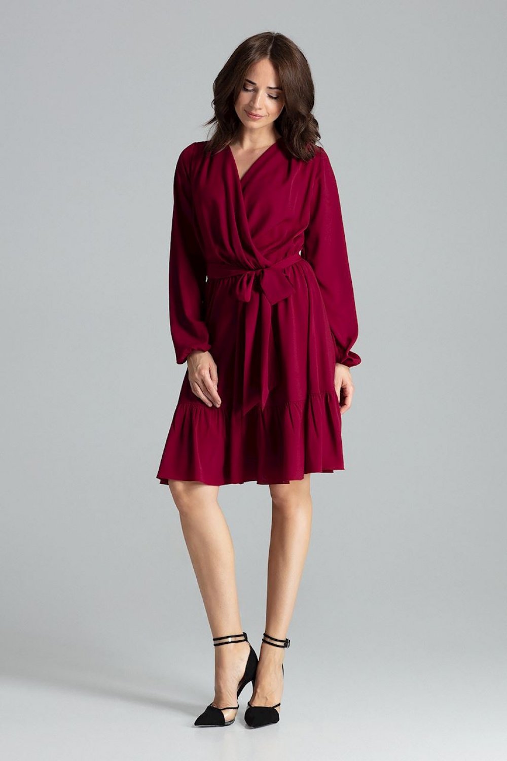 Cocktail Dress Women Outfit 135899 Lenitif-Formal Dresses, Cocktail Dresses-Lenitif-red-L-Urbanheer
