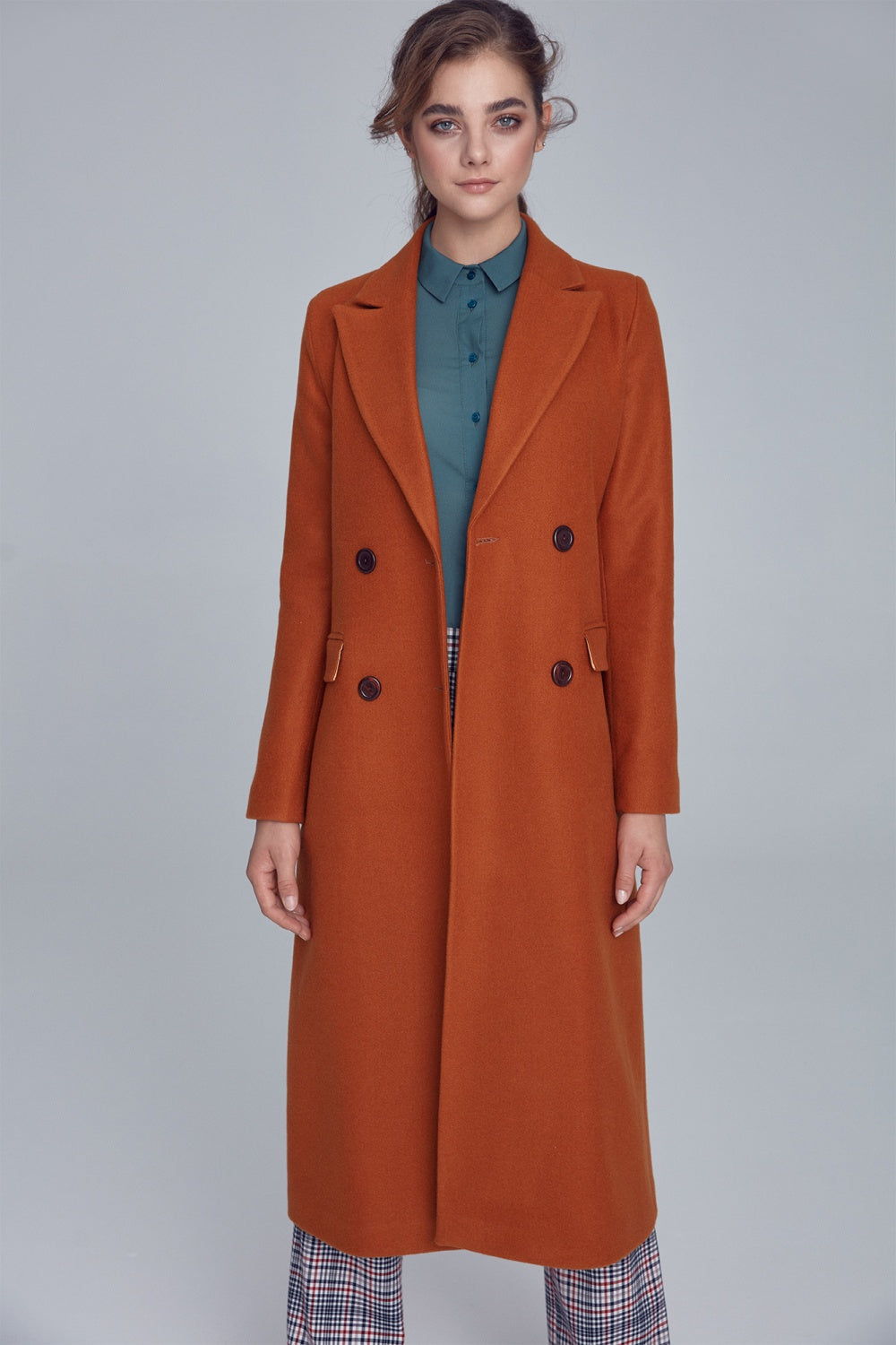 New Season Warm & Stylish Coat outfit-Clothing - Women-Nife-brown-44-Urbanheer