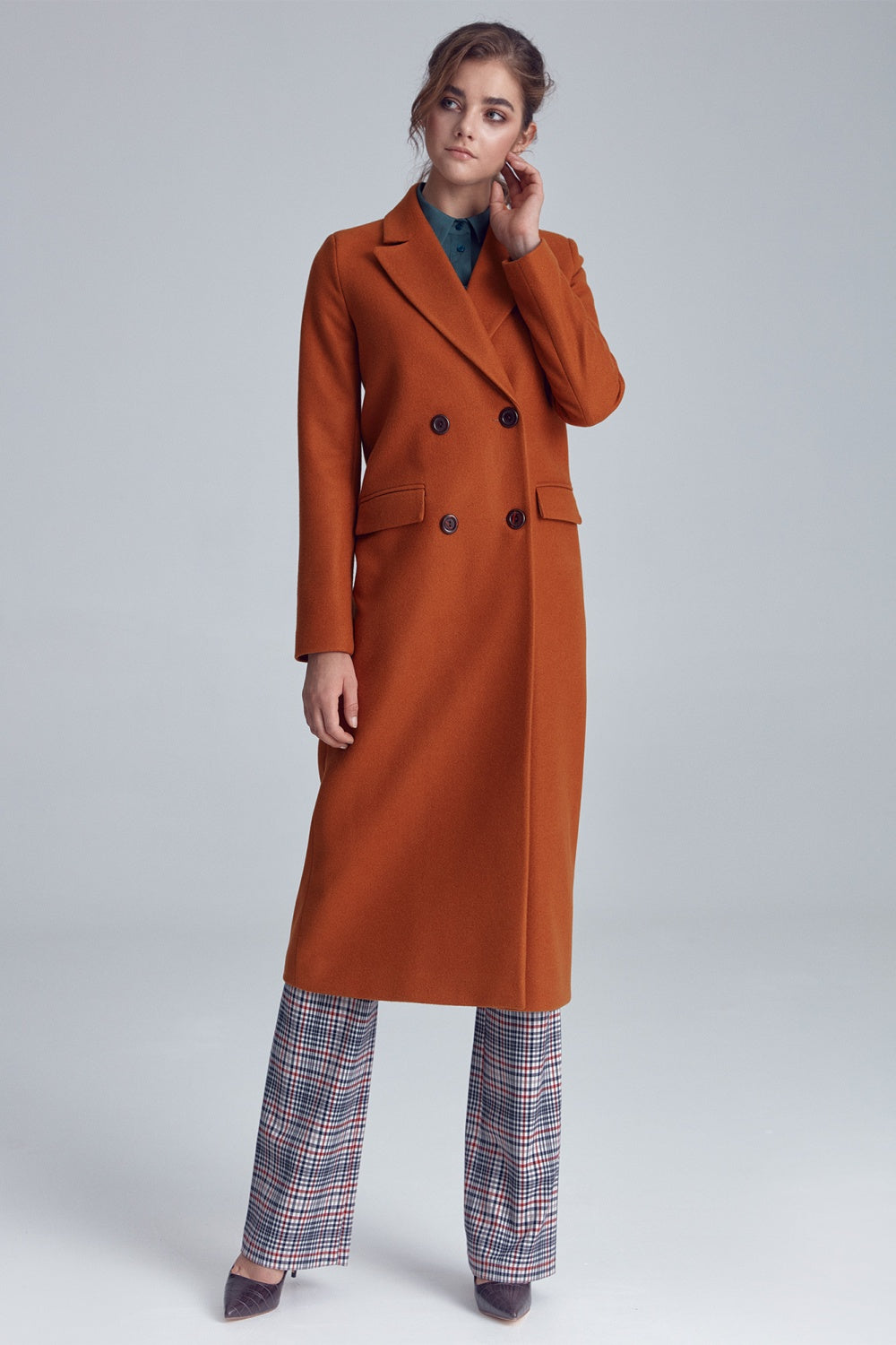 New Season Warm & Stylish Coat outfit-Clothing - Women-Nife-brown-44-Urbanheer