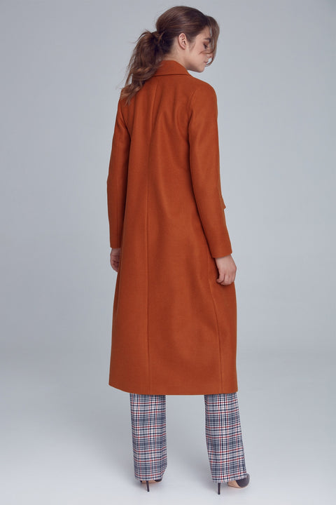 New Season Warm & Stylish Coat outfit-Clothing - Women-Nife-brown-44-Urbanheer