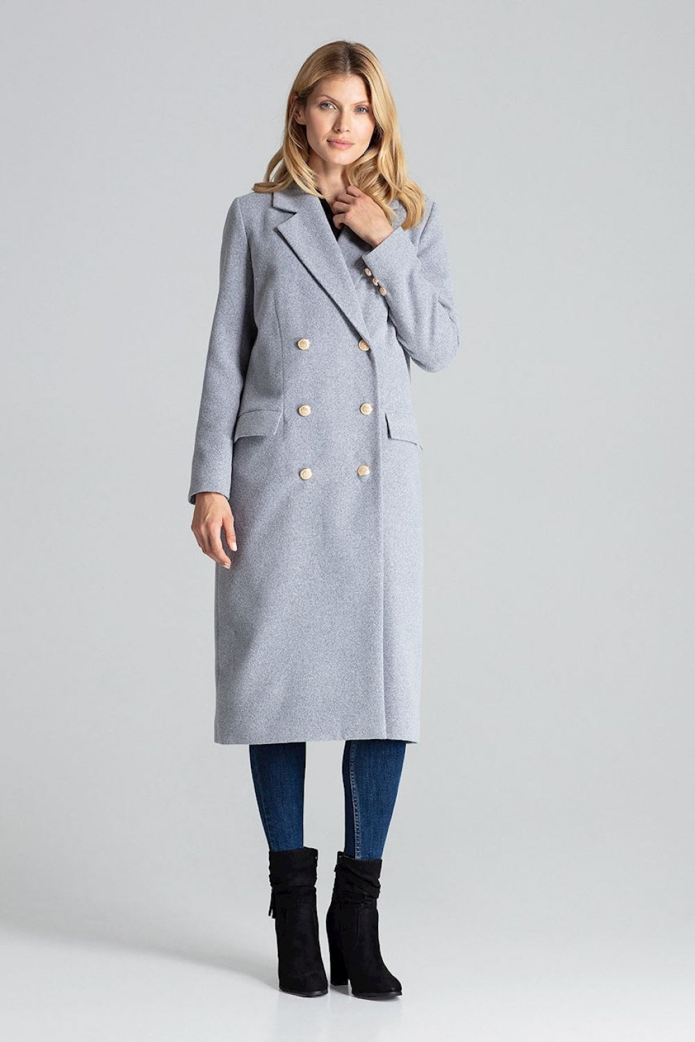 New Season Warm & Stylish Coat Outfit-Clothing - Women-Figl-grey-L-Urbanheer