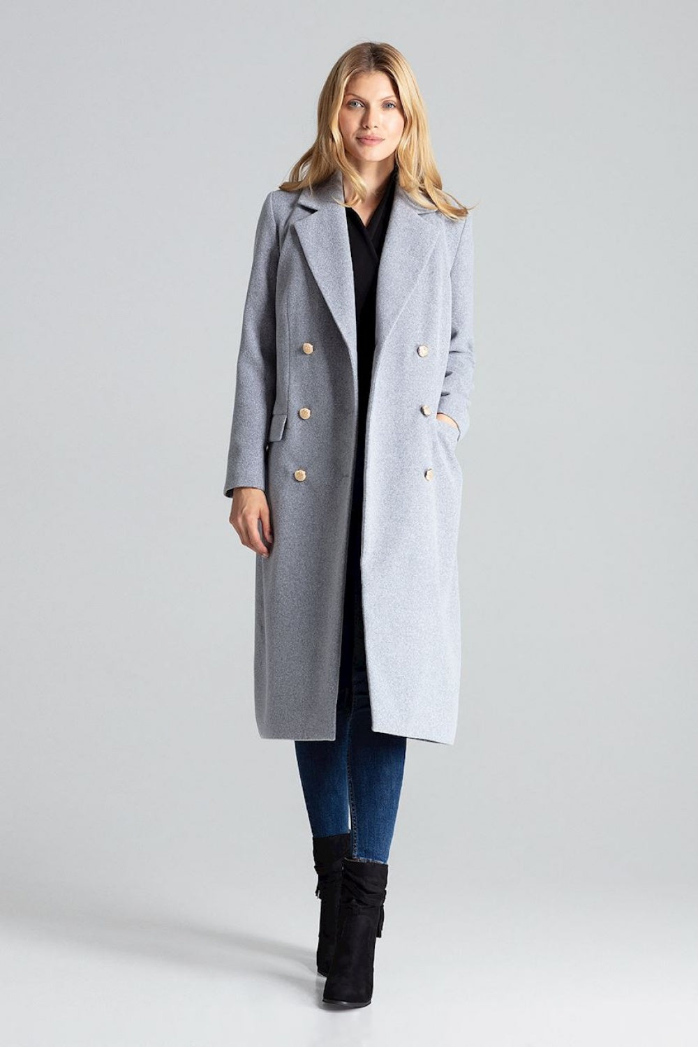 New Season Warm & Stylish Coat Outfit-Clothing - Women-Figl-grey-L-Urbanheer