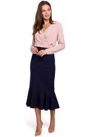 Skirt Outfit-Makover-navy blue-L-Urbanheer