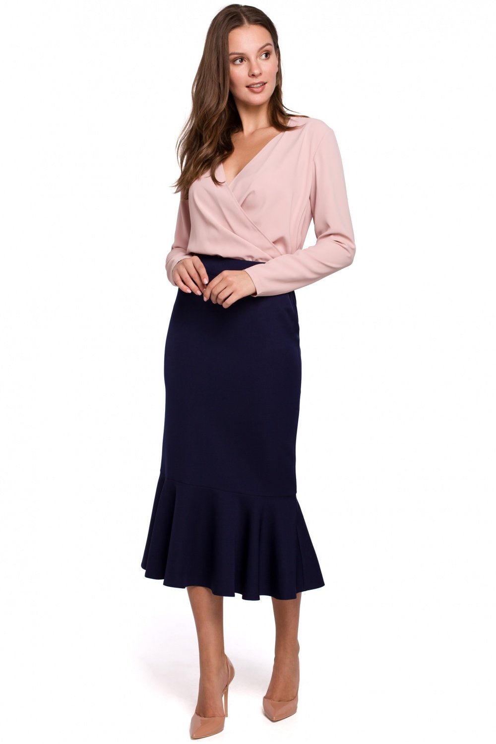 Skirt Outfit-Makover-navy blue-L-Urbanheer