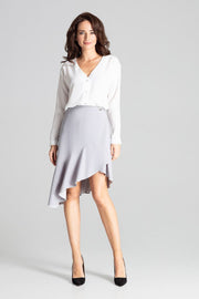 Skirt Outfit-Clothing - Women-Lenitif-grey-L-Urbanheer