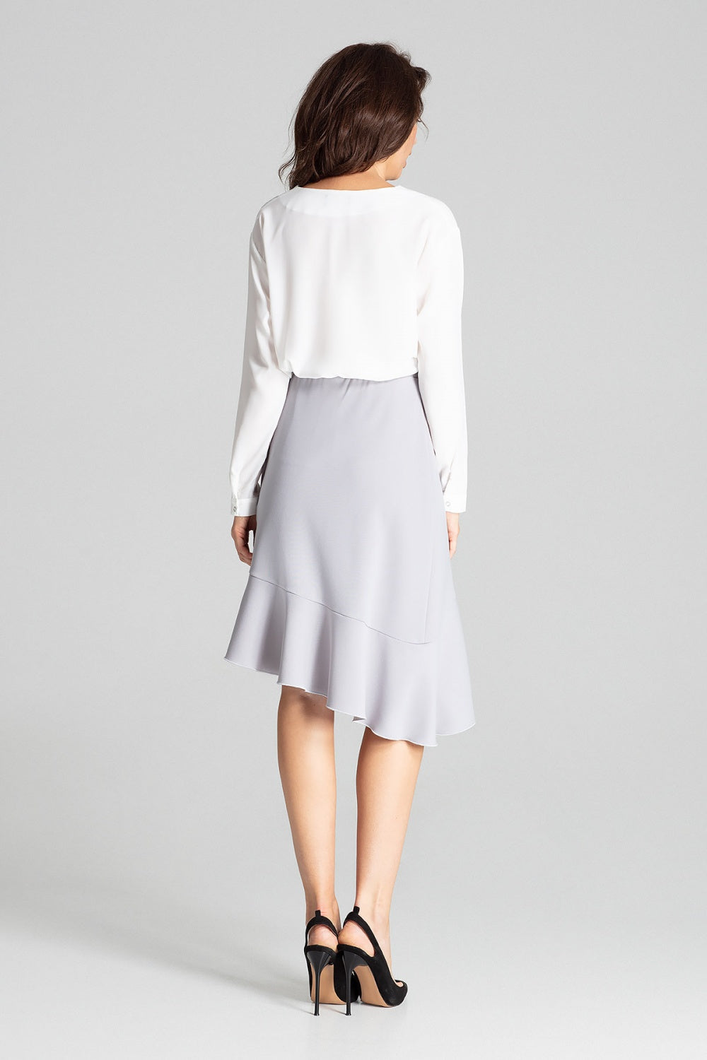 Skirt Outfit-Clothing - Women-Lenitif-grey-L-Urbanheer