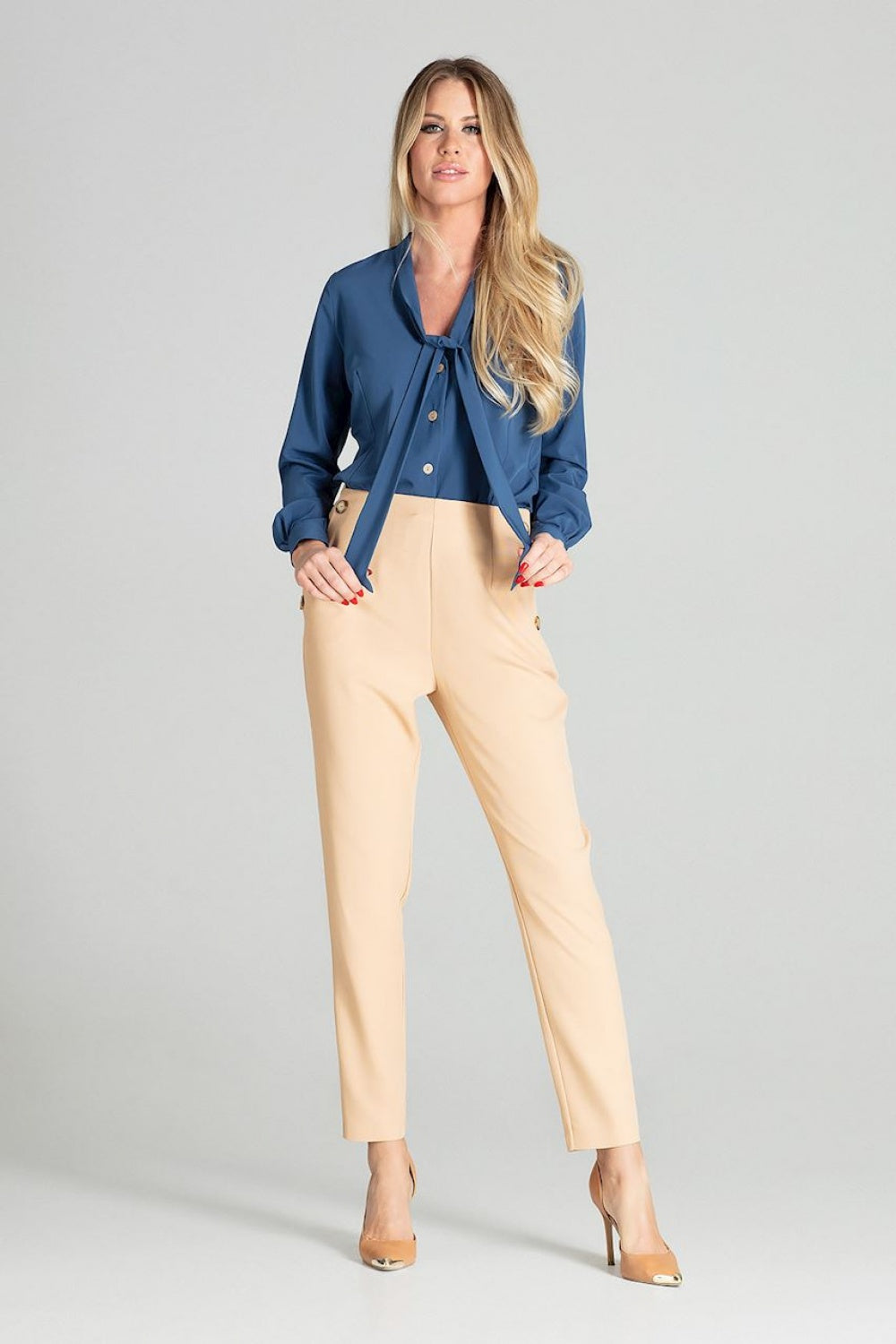 Grace Shirt-Clothing - Women-Figl-navy blue-L-Urbanheer